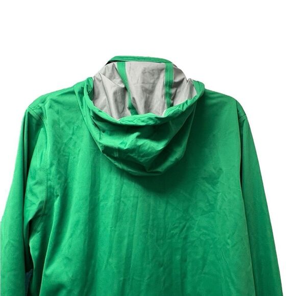 2024 Masters Tournament Tech Green Full Zip Wind with Stowable Hood Jacket Sz XL - Picture 6 of 13